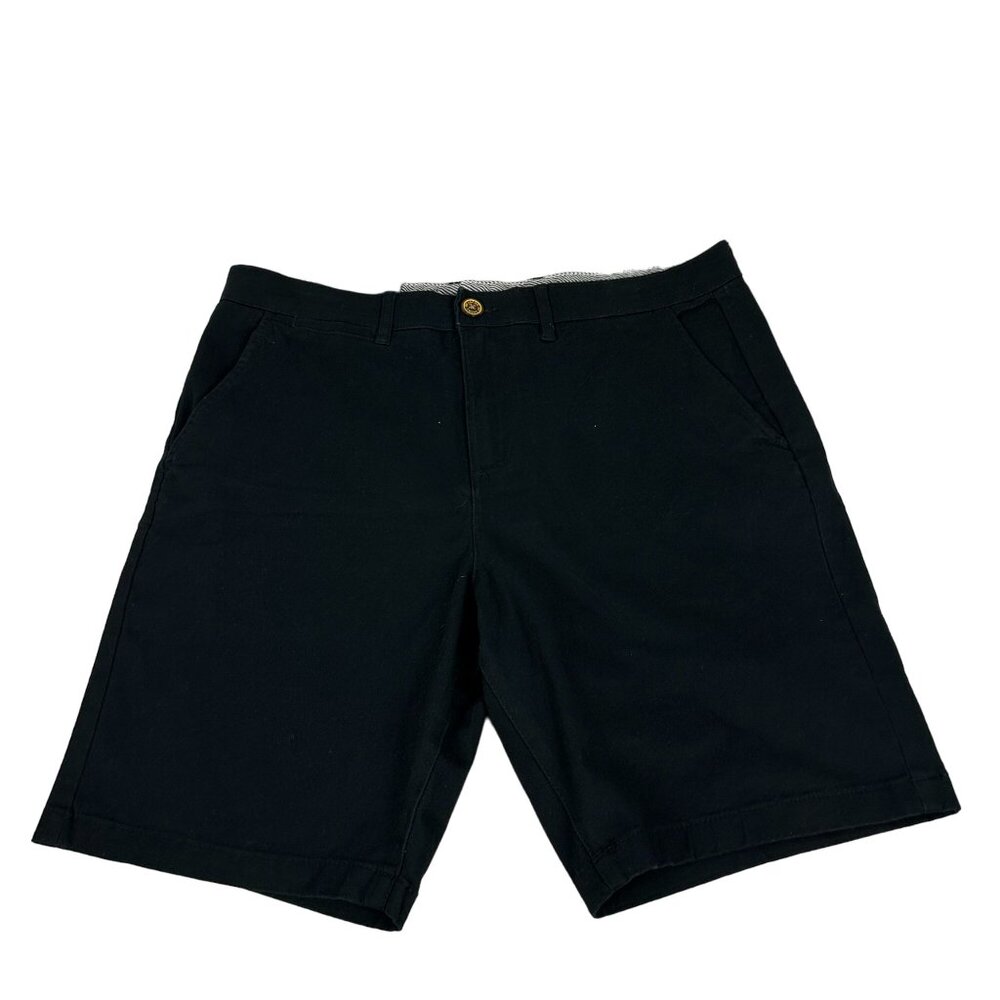 Jachs New York Mens Bleeker Short Size 29 Black Cotton Spandex Updated Classic
